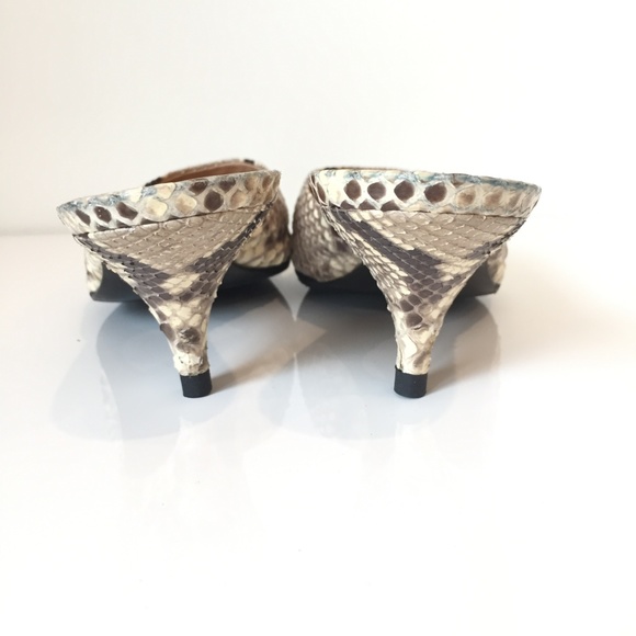 Bally Genuine Python Mule - Picture 5 of 6